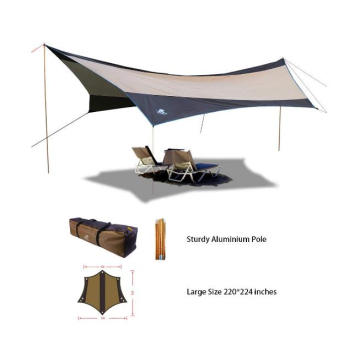 Tente de camping imperméable de parasol d&#39;abri de tente de camping pour l&#39;auvent extérieur d&#39;auvent